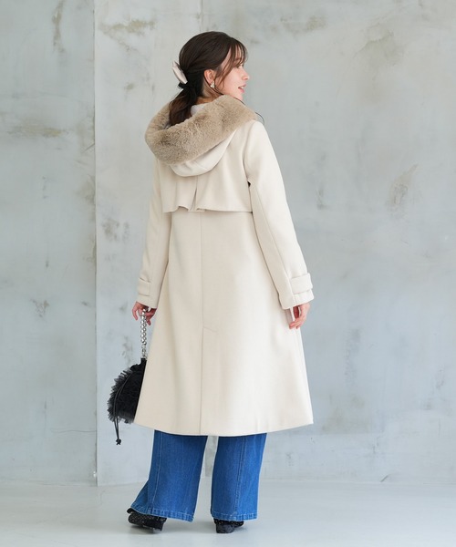 ASTORIA ODIER（アストリアオディール） ダッフルコート コート フード