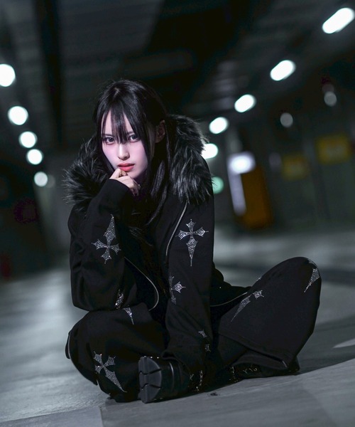 REFLEM（レフレム） パーカー 「REFLEM/レフレム」ファー付きクロス総