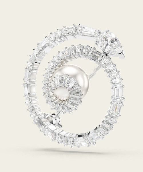 SWAROVSKI（スワロフスキー） ブローチ 「公式」「スワロフスキー