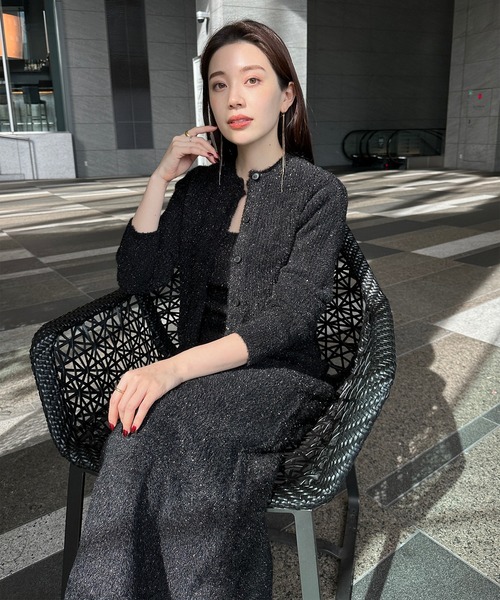 anuans（アニュアンス） ニット セーター ラメニットアンサンブル