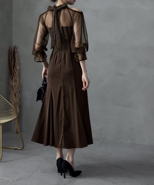 etoll.（エトル） ドレス カットアウトマーメイドドレス : ZOZOTOWN