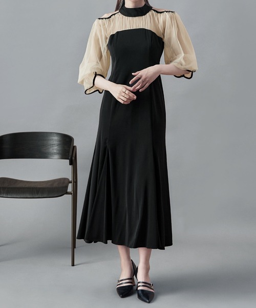 etoll.（エトル） ドレス カットアウトマーメイドドレス : ZOZOTOWN