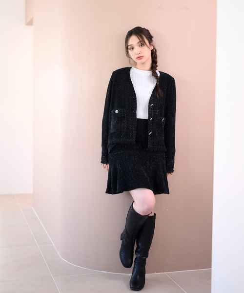 MISCH MASCH（ミッシュマッシュ） ジャケット ノーカラージャケット