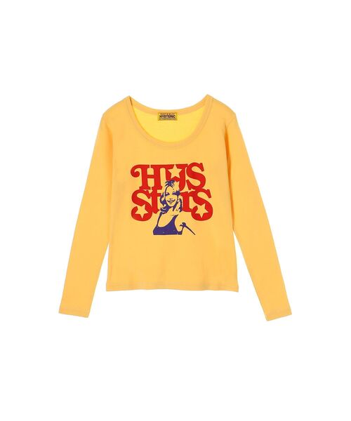 HYSTERIC GLAMOUR（ヒステリックグラマー） tシャツ HYS STARS チビT