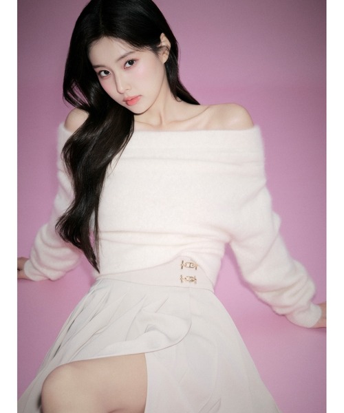 SNIDEL（スナイデル） ニット セーター 「HIGH QUALITY」フォックス