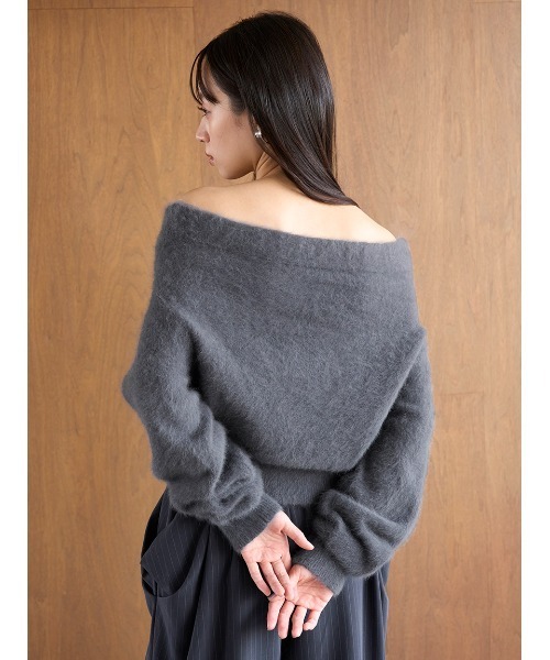 SNIDEL（スナイデル） ニット セーター 「HIGH QUALITY」フォックス