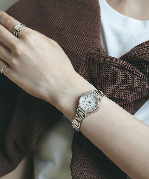 kururin美品❣xC ハッピーフライト 白文字盤ティタニアライン 稼働