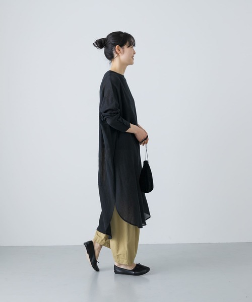 かぐれ チュニック ガーゼロングチュニック : ZOZOTOWN Yahoo!店