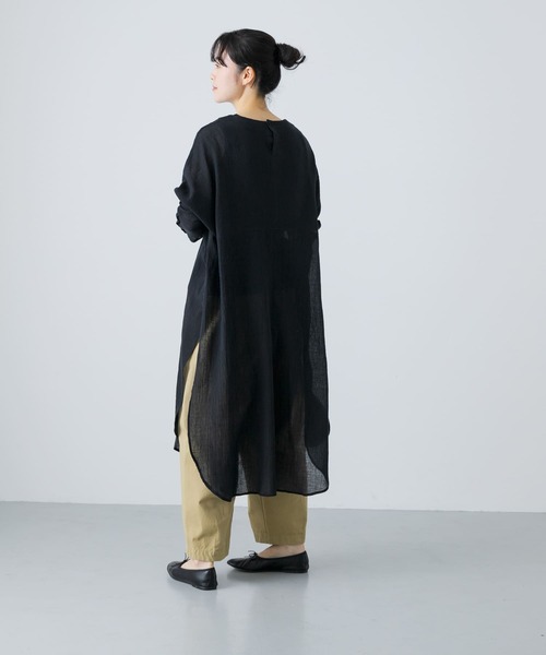 かぐれ チュニック ガーゼロングチュニック : ZOZOTOWN Yahoo!店