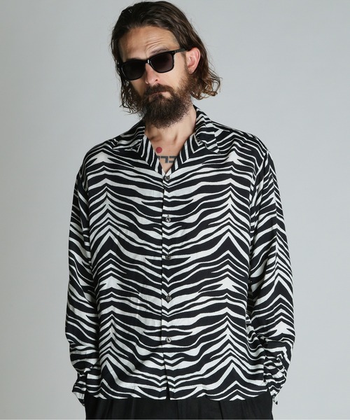 Schott N.Y.C（ショット） シャツ Schott/ショット/ZEBRA RAYON SHIRT