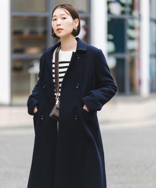 F by ROSSO（エフバイロッソ） コート アウター モッサダブルロング