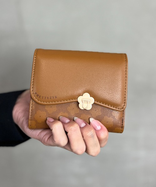 Loco Ocean（ロコオーシャン） 財布 「フラワーモチーフ」花柄 合成