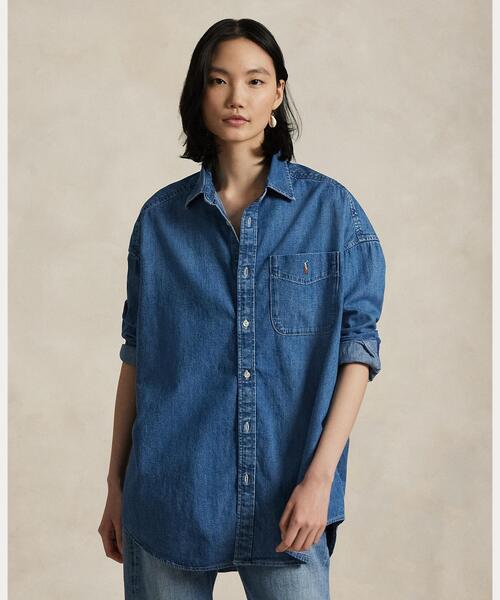 POLO RALPH LAUREN（ポロ・ラルフローレン） ブラウス シャツ オーバー