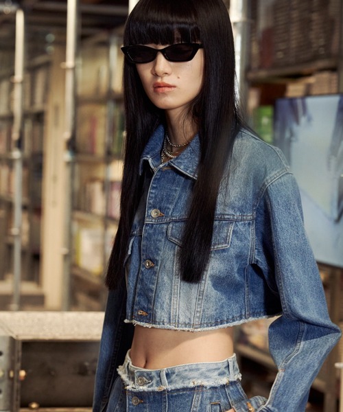 JOSE MOON（ジョゼムーン） デニムジャケット gジャン CROP DENIM
