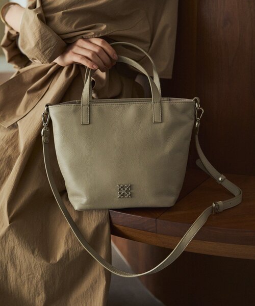 russet（ラシット） トートバッグ レザー2WAYミニトートバッグ