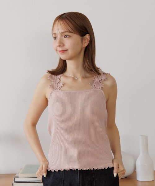 flower キャミソール バックレースキャミ : ZOZOTOWN Yahoo!店 - 通販