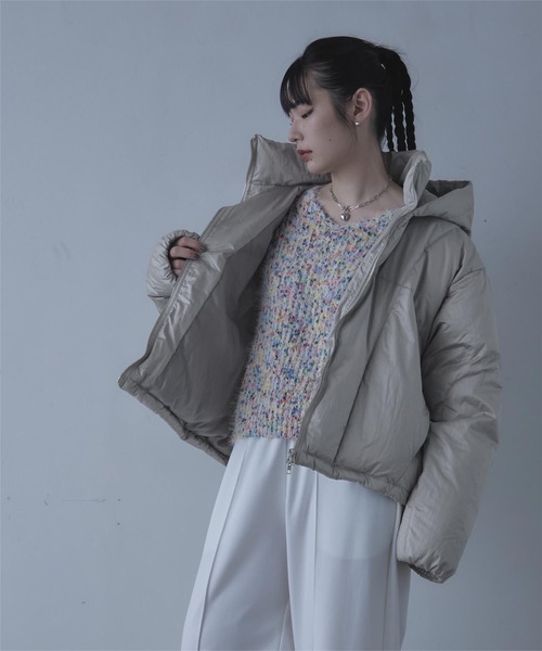 miette（ミエット） ダウンコート ダウンジャケット 中綿フード