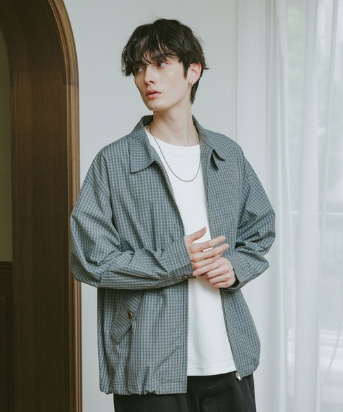 RAGEBLUE（レイジブルー） シャツ CHECK ZIP UP SHIRT JACKET