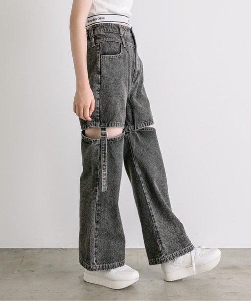 OLIVE des OLIVE（オリーブデオリーブ） パンツ デニム ジーンズ
