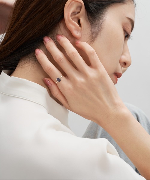 Jewel closet by L&Co. 指輪 リング K10 カラーストーン リング 4x6