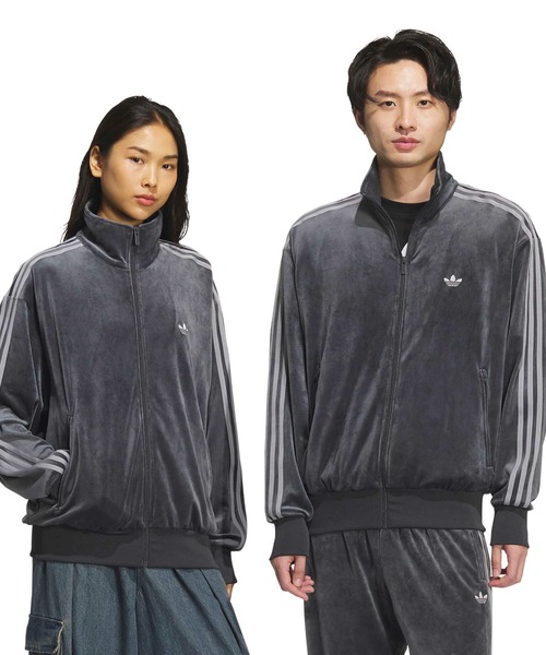 adidas（アディダス） コート ジャケット adidas FIREBIRD VELOUR