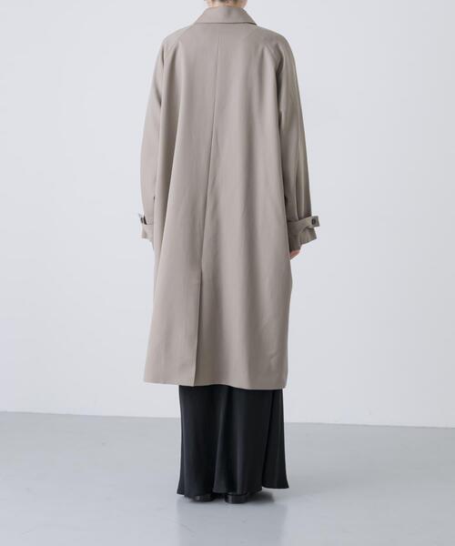 かぐれ コート アウター ウーステッドウールコート レディース