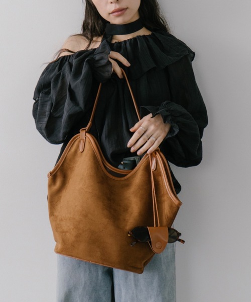 DRWCYS（ドロシーズ） トートバッグ スウェードライクカームトート