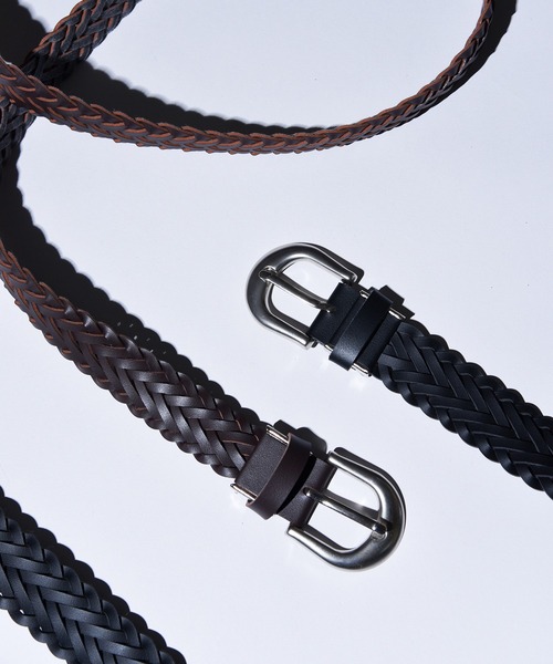 CALIFORNIA OUTFITTERS ベルト 3-11E4 メンズ メッシュ シルバー