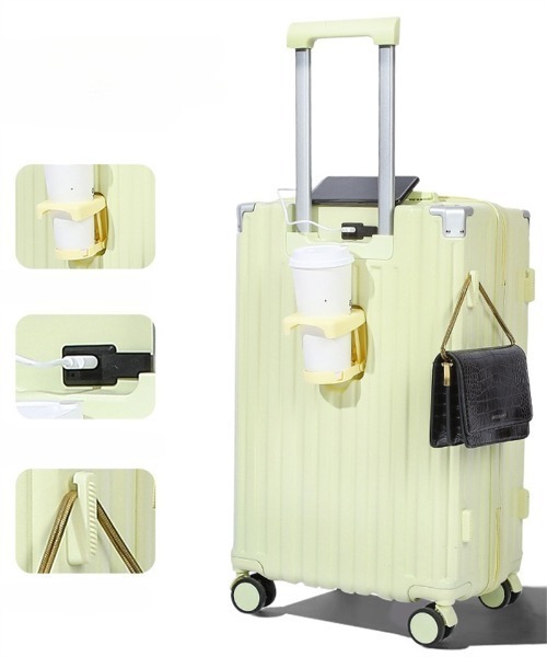 TABI PAL（タビパル） スーツケース カップホルダー付き キャリー