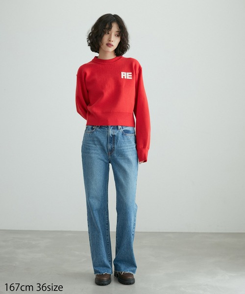 ADAM ET ROPE'（アダムエロペ） ニット セーター 「サステナブル