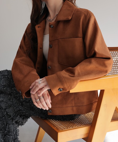 カバーオール デザインポケットジャケット レディース : ZOZOTOWN