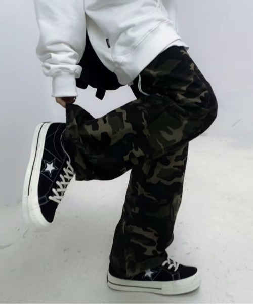 DEVICE（デバイス） カーゴパンツ カモフラージュ 迷彩 Y2K グランジ