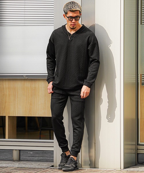 SOMEDIFF（サムディフ） セットアップ リラックス長袖セットアップ