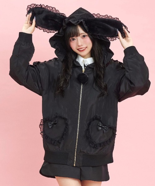 Secret Honey（シークレットハニー） ブルゾン アウター ファーうさ耳