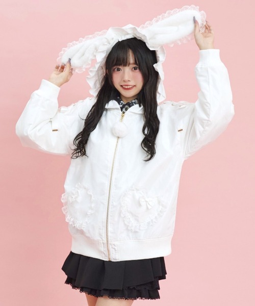 Secret Honey（シークレットハニー） ブルゾン アウター ファーうさ耳