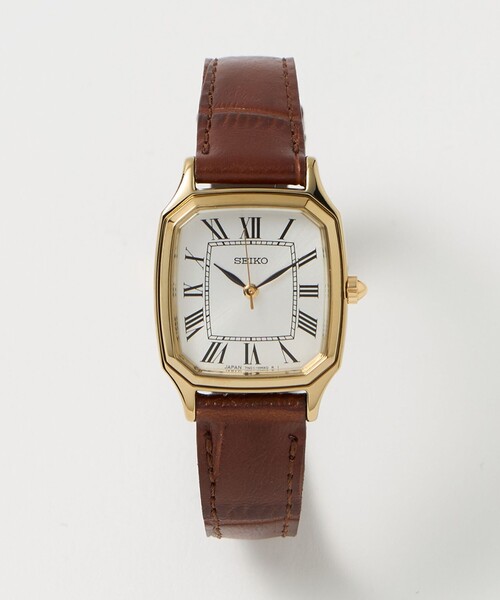 SEIKO（セイコー） 腕時計 「別注」「SEIKO」スクエア レザー 腕時計2