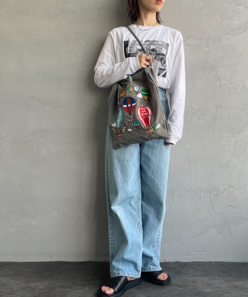 Yurippe】福岡限定ball&chainタッセルサイズL GREY Yurippe】福岡限定