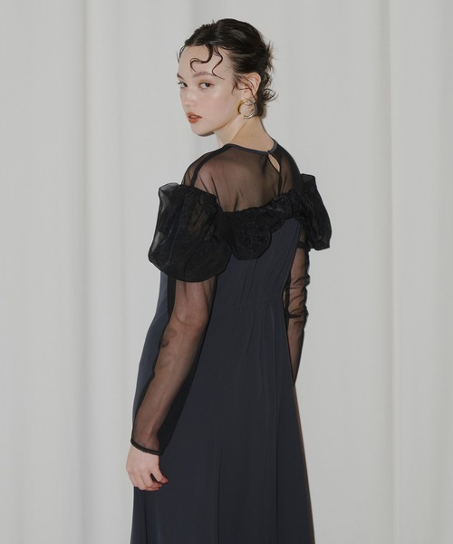 ANDRESD ドレス フリルフレアドレス / frills flare dress : ZOZOTOWN