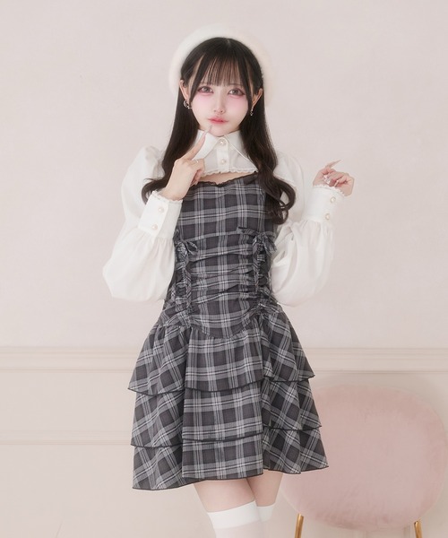 Pal elfy ワンピース ドロストティアードキャミワンピース : ZOZOTOWN