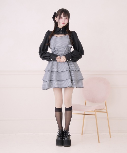 Pal elfy ワンピース ドロストティアードキャミワンピース : ZOZOTOWN