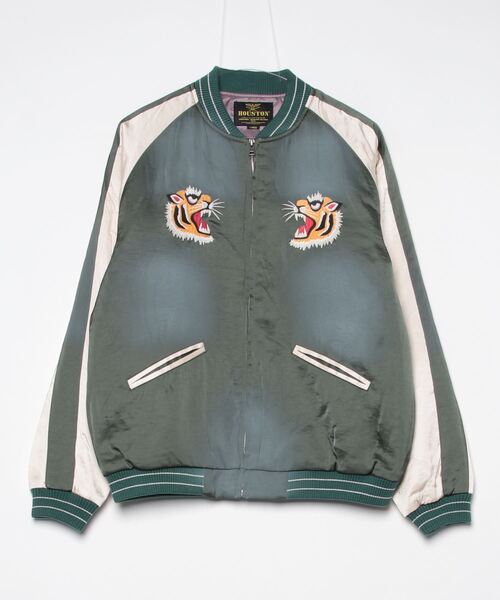 HOUSTON（ヒューストン） スカジャン HOUSTON / USED FINISHING