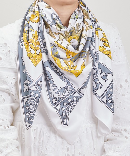 SHIZUTA（シズタ） スカーフ バンダナ SZT:SHIZUTA 110cm×110cm 超大判