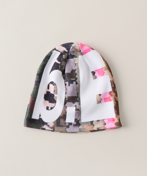 ニット帽 ニットキャップ 「b.Eautiful/ビューティフル」Swatch Camo