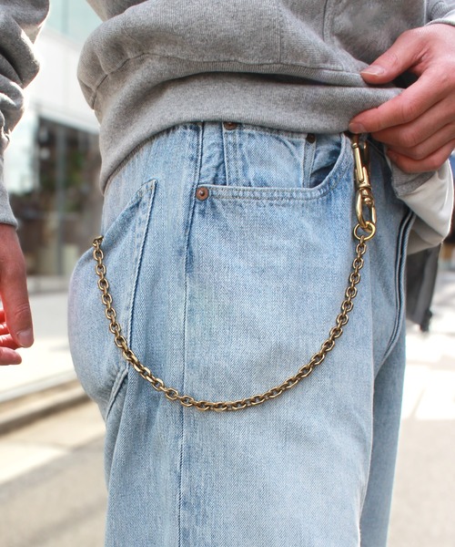 ウォレットチェーン 「yield select」Brass Wallet Chain 真鍮 全長