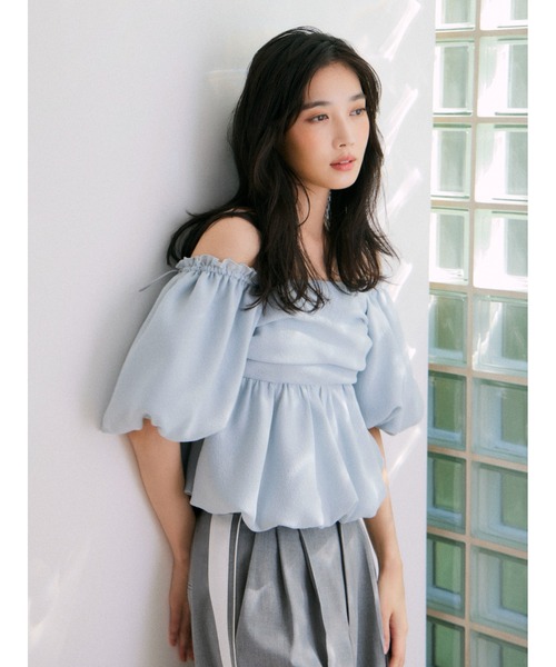 FRAY I.D（フレイ・アイディー） ブラウス シャツ 3wayオフショル