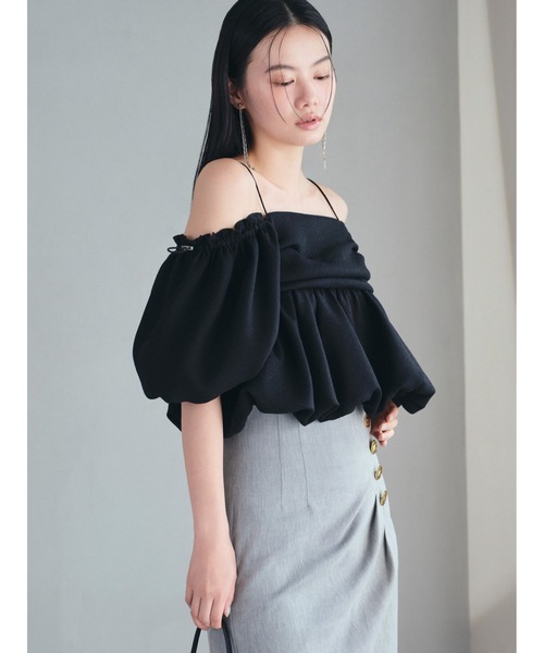 FRAY I.D（フレイ・アイディー） ブラウス シャツ 3wayオフショル