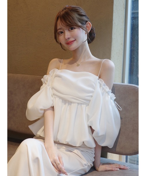 FRAY I.D（フレイ・アイディー） ブラウス シャツ 3wayオフショル