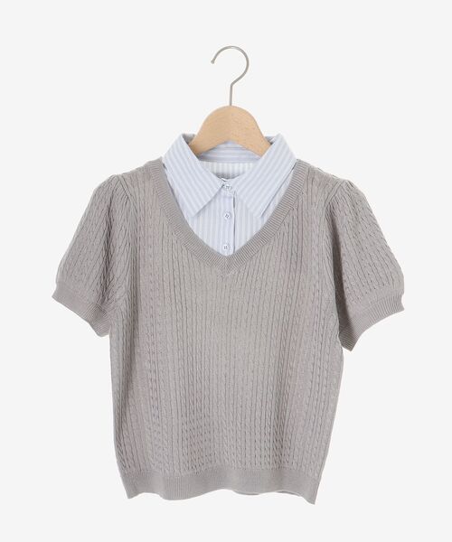 MAJESTIC LEGON（マジェスティックレゴン） ニット セーター リボン