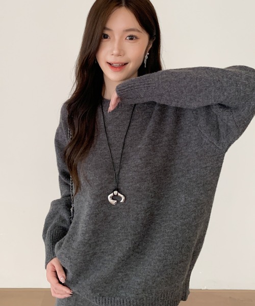 セットアップ ニットセットアップ（セーター＆ショートパンツ 2点