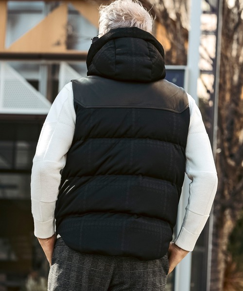 1PIU1UGUALE3 RELAX ダウンベスト ベスト メンズ : ZOZOTOWN Yahoo!店